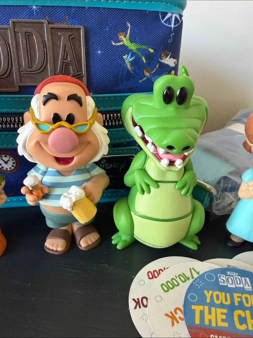 Disney Funko Vinyl Soda Peter Pan 6-Pack with Cooler & Smee Chase